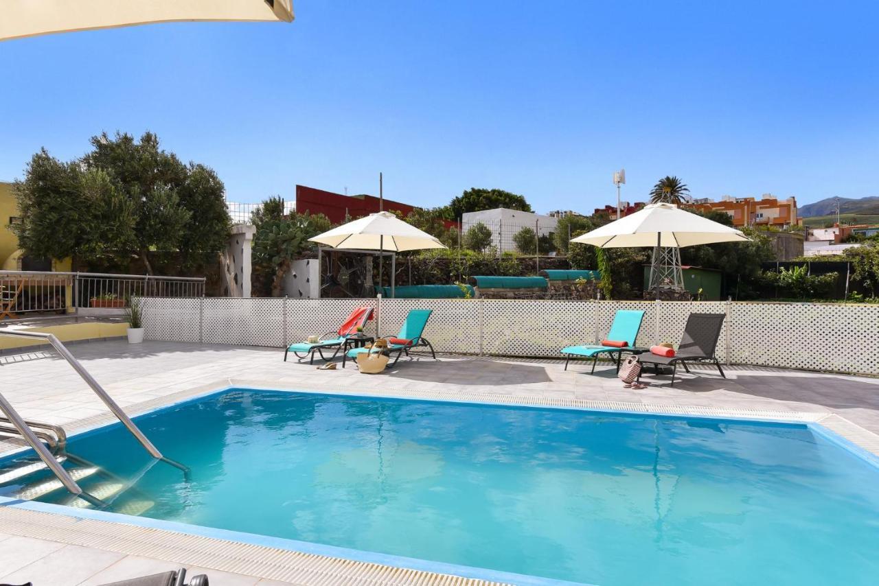 Los Algodones Cottage With Pool インヘニオ エクステリア 写真