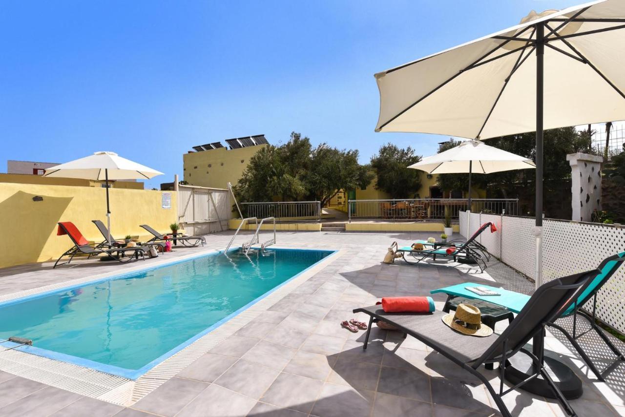 Los Algodones Cottage With Pool インヘニオ エクステリア 写真