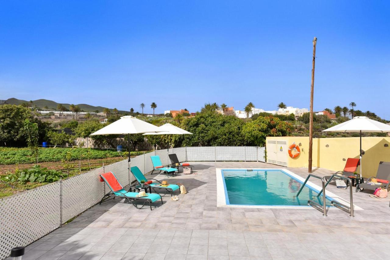 Los Algodones Cottage With Pool インヘニオ エクステリア 写真