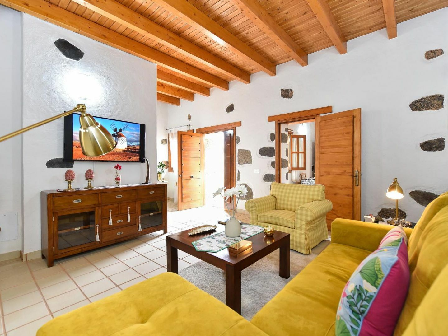 Los Algodones Cottage With Pool インヘニオ エクステリア 写真