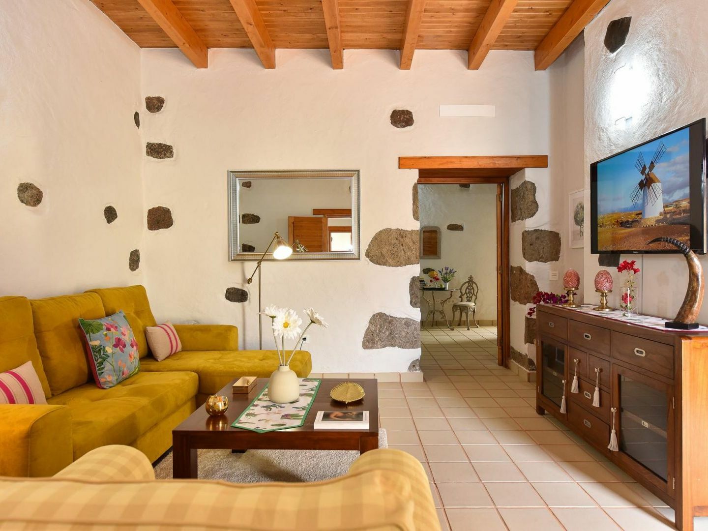 Los Algodones Cottage With Pool インヘニオ エクステリア 写真